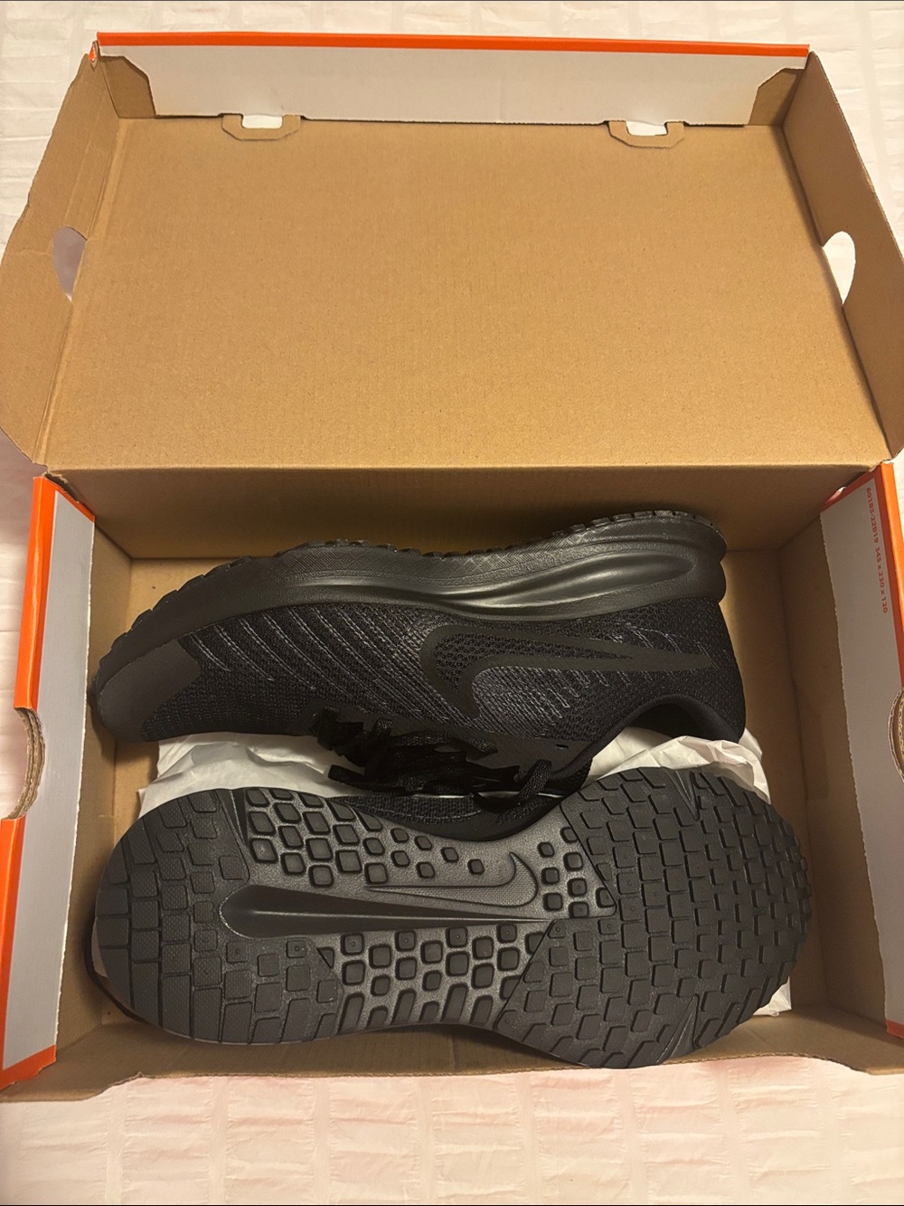 Nike Men's Black Athletic Running Shoes